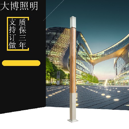 LED景觀燈廣場(chǎng)高亮照明鋁制荷花紋立體方形中式仿古戶外廠家批發(fā)