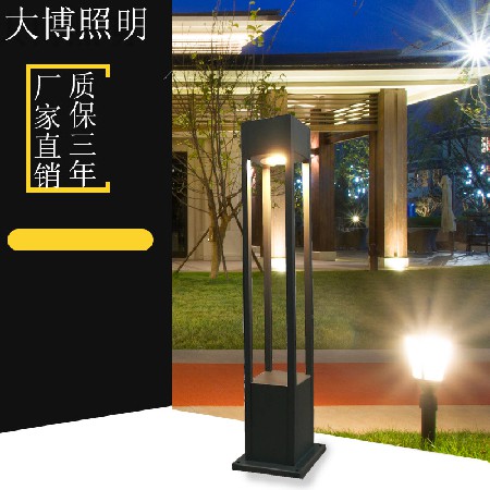 LED特色草地燈小區(qū)庭院鋁制圓柱草坪燈4W簡約現(xiàn)代防水廠家批發(fā)