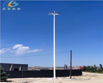 山西大同10米雙臂路燈、15米中桿路燈項(xiàng)目